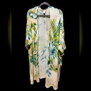 Chico’s Tropicsl summer cover up or jacket